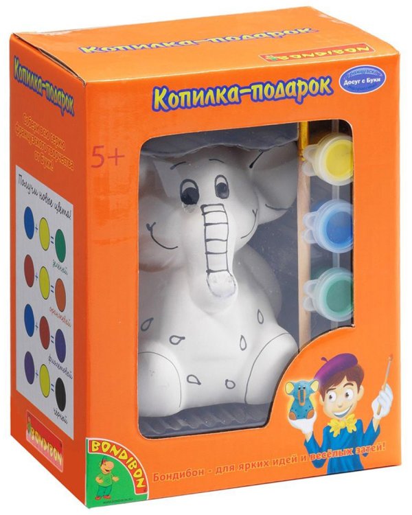 Набор для творчества "Копилка-подарок. Слоненок" (ВВ0980)