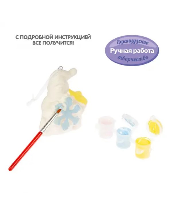 Ёлочное украшение своими руками. Снеговичок