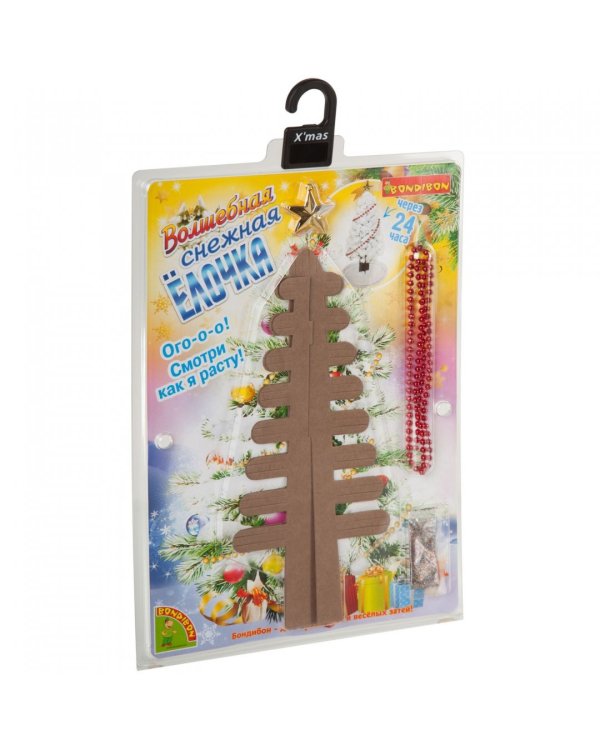 Набор для выращивания кристаллов. Волшебная снежная Ёлочка, 25 см