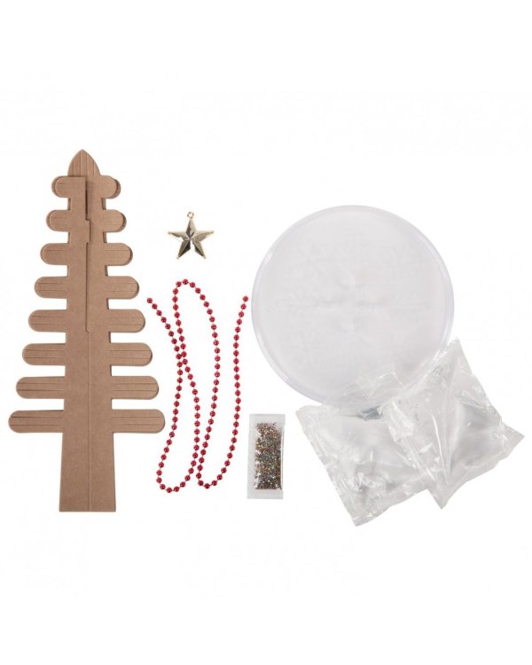 Набор для выращивания кристаллов. Волшебная снежная Ёлочка, 25 см