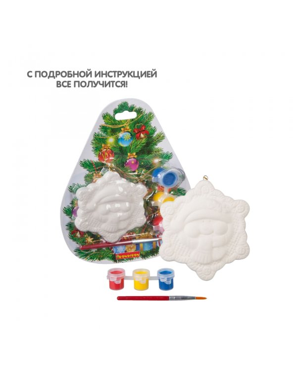 Елочные украшения своими руками. Снежинка