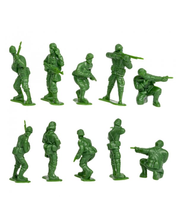 Набор игровой Армия, 20 солдатик с оружием