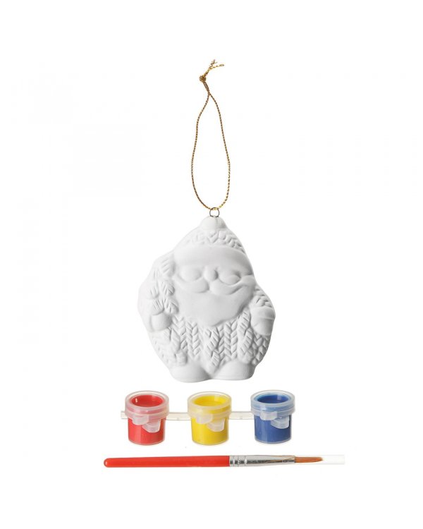 Набор для творчества. Елочные украшения. Шапка Дед Мороза