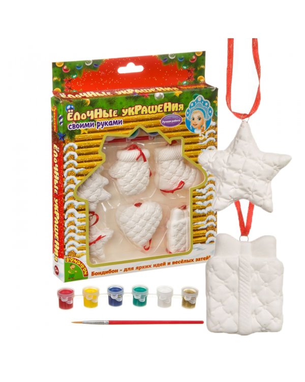 Набор для творчества "Елочные украшения" (ВВ3728)
