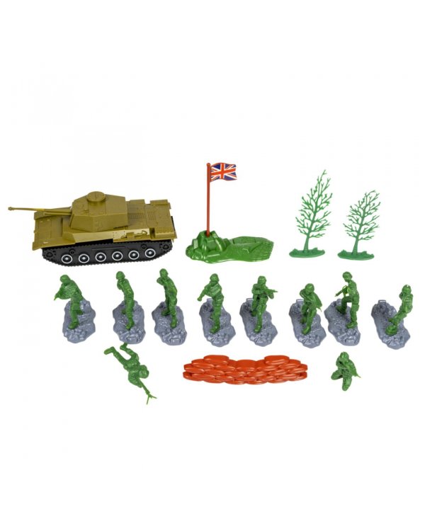 Набор игровой Армия, 10 солдатиков с оружием