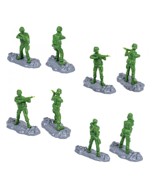 Набор игровой Армия, 10 солдатиков с оружием