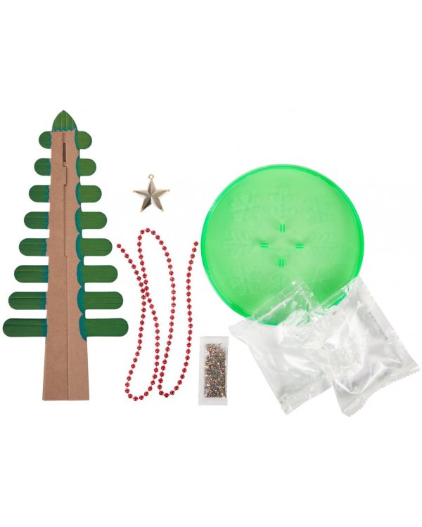 Набор для выращивания кристаллов. Волшебная Елочка, 25 см
