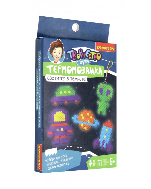 Набор для творчества "Термомозаика неоновая. Светится в темноте!" (ВВ3957)