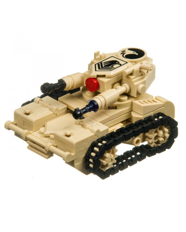 Конструктор. Военный десант. Танк, 147 деталей