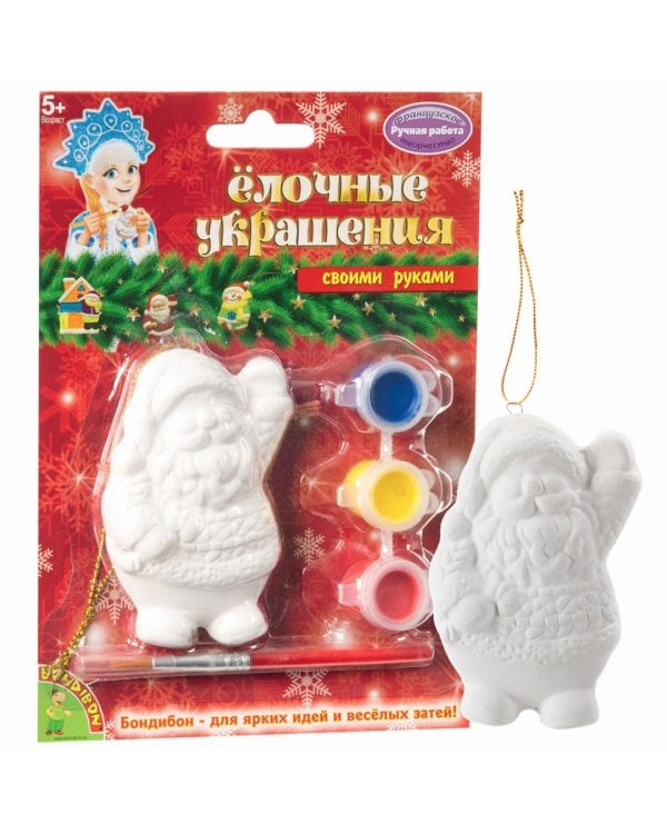 Набор для творчества "Елочные украшения. Дед Мороз" (ВВ1663)