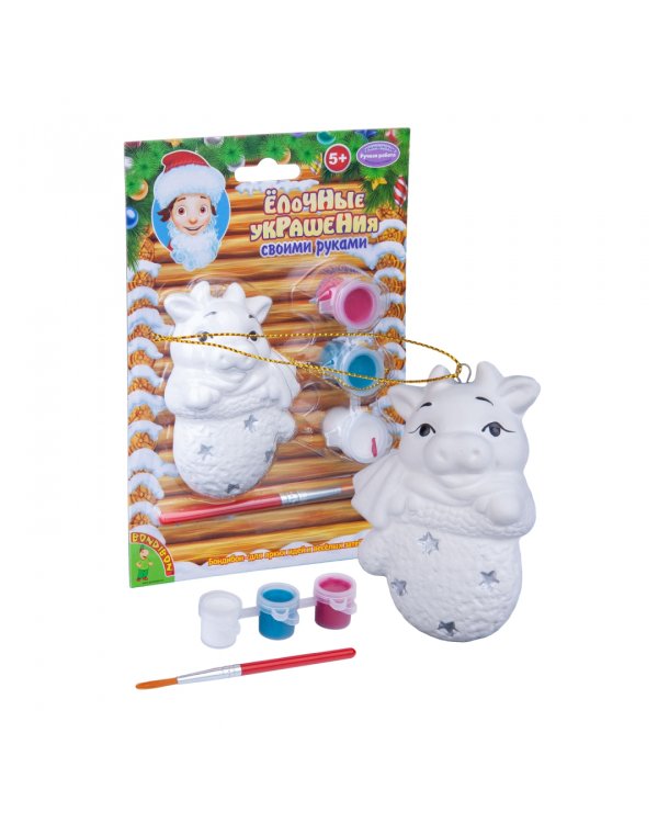 Набор для творчества "Ёлочные украшения. Коровка" (ВВ4637)