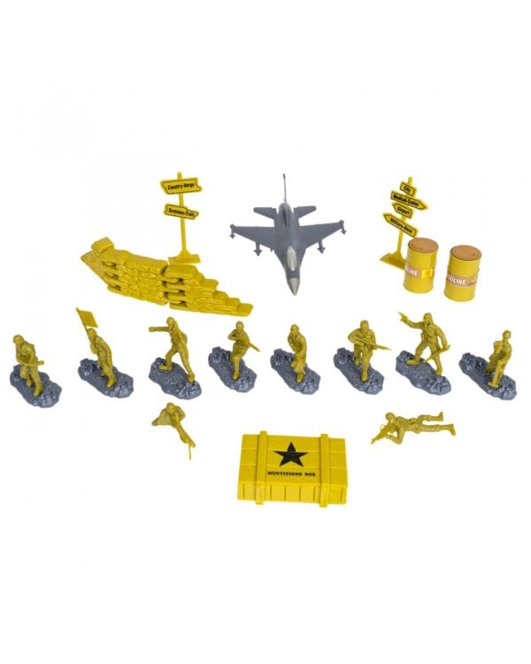 Набор игровой Армия, 10 солдатиков, с оружием
