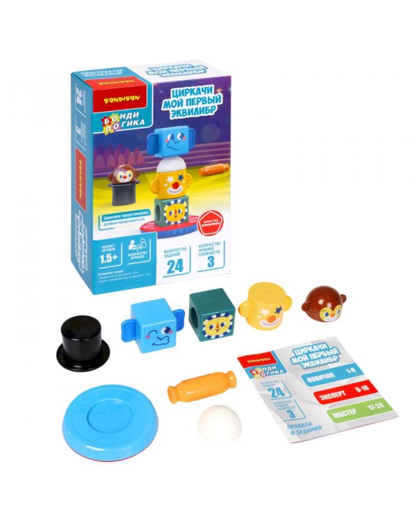 Игра настольная. Циркачи. Мой первый эквилибр