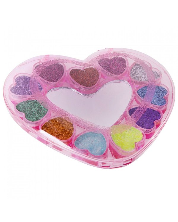 Набор детской декоративной косметики Сердце, тени, зеркало