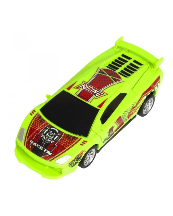 Инерционная машинка Краш-тест, зелёная