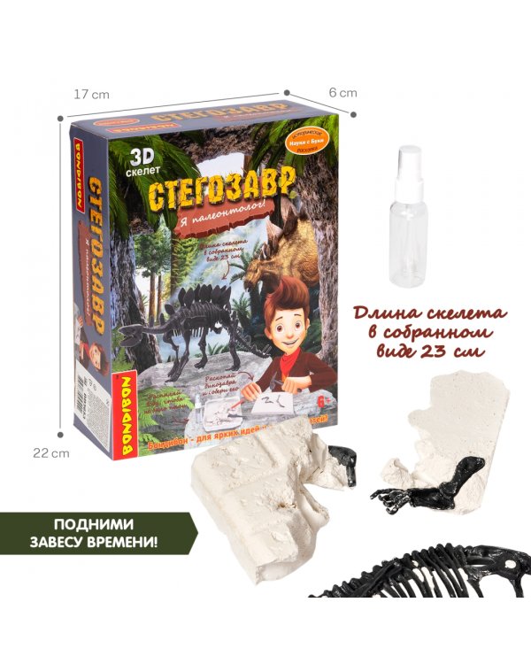 Набор палеонтолога Динозавр. Стегозавр