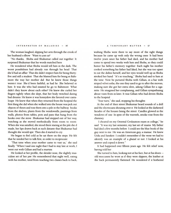 Interpreter of Maladies