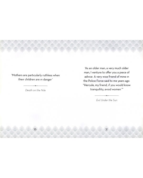 Little Grey Cells. The Quotable Poirot