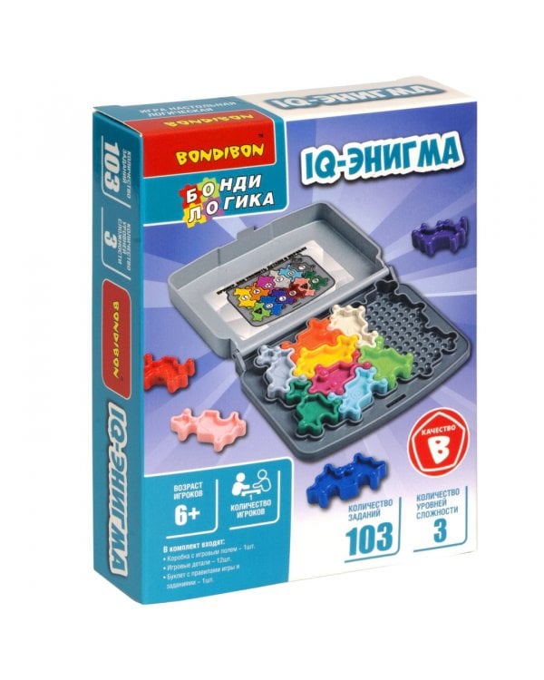 Настольная логическая игра-головоломка IQ-Энигма