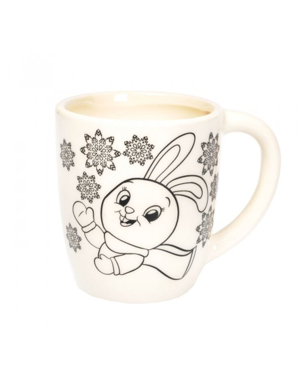 Набор для творчества Кружка-Подарок Зайчик