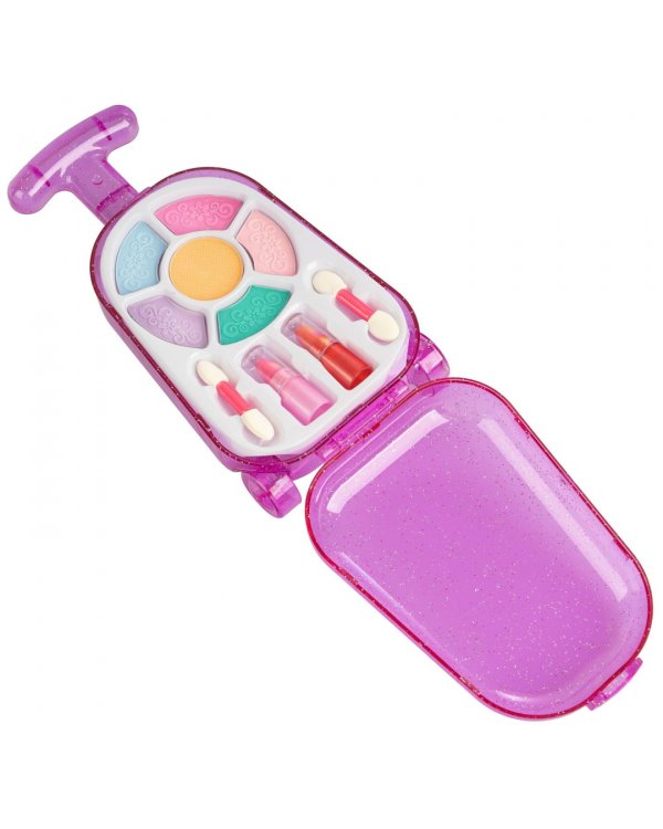 Набор детской декоративной косметики. Косметичка-чемоданчик