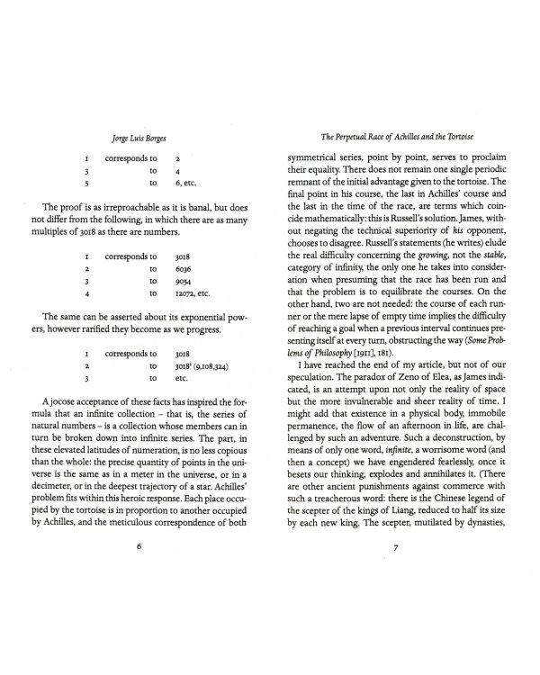The Perpetual Race of Achilles and the Tortoise