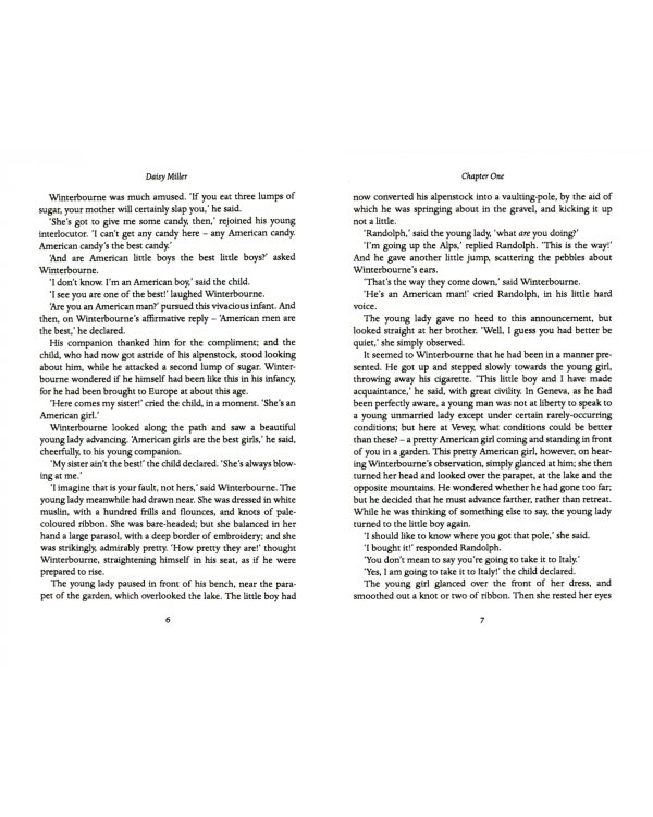 Daisy Miller and The Turn of the Screw