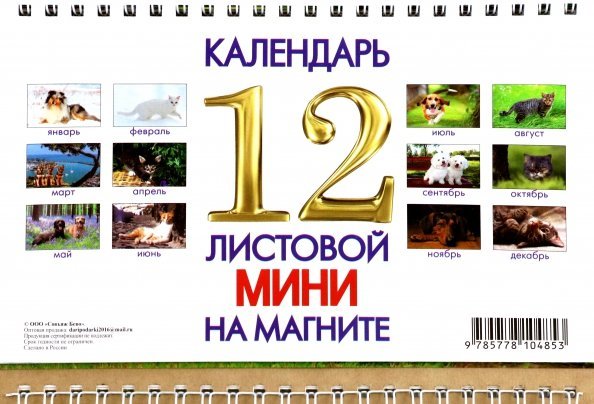 Календарь квартальный на 2023 год. Домашние питомцы
