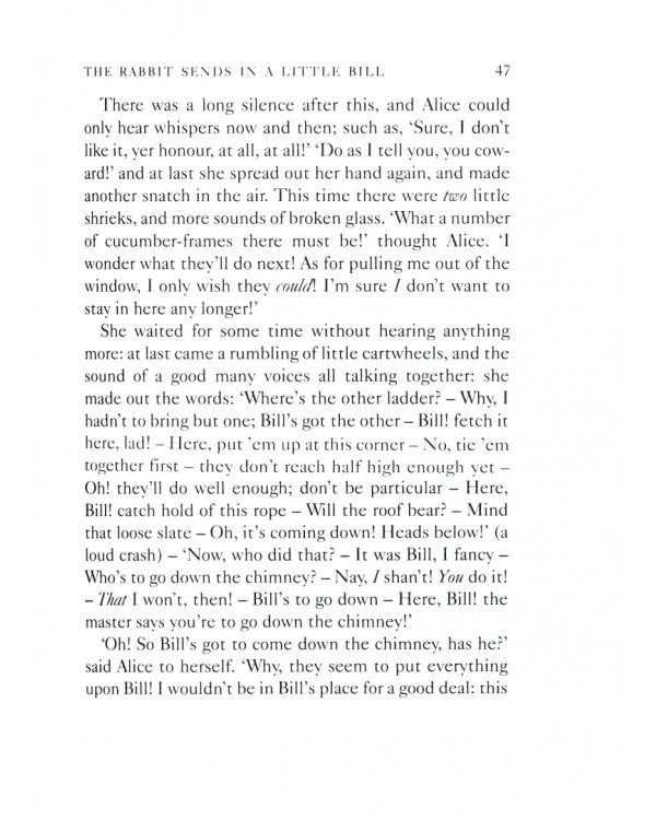 Alice's Adventures In Wonderland and Through The Looking Glass