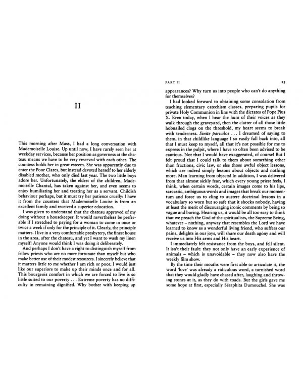 Diary of a Country Priest