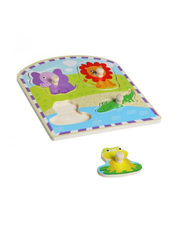 Рамка-вкладыш Животные, 4 элемента