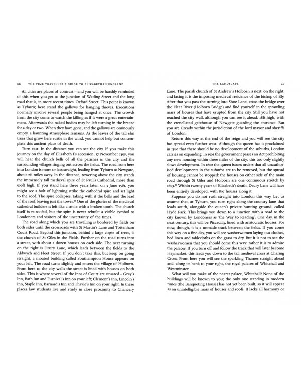 The Time Traveller's Guide to Elizabethan England