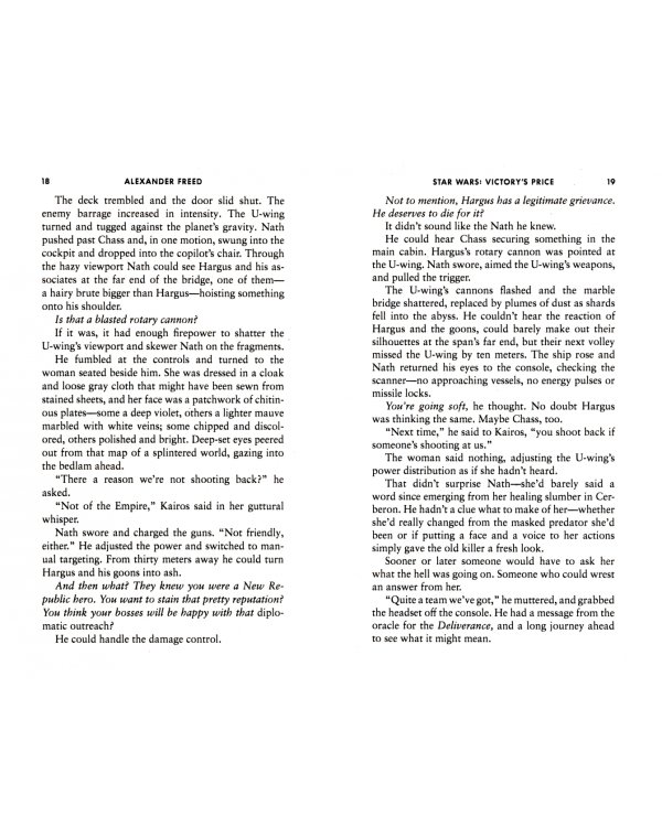 Star Wars. Victory’s Price