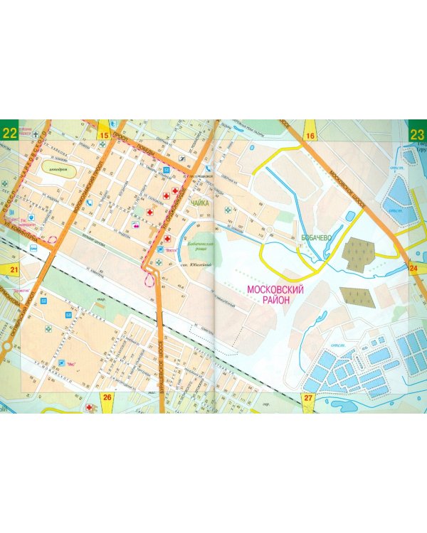 Карманный атлас. Тверь + окрестности города