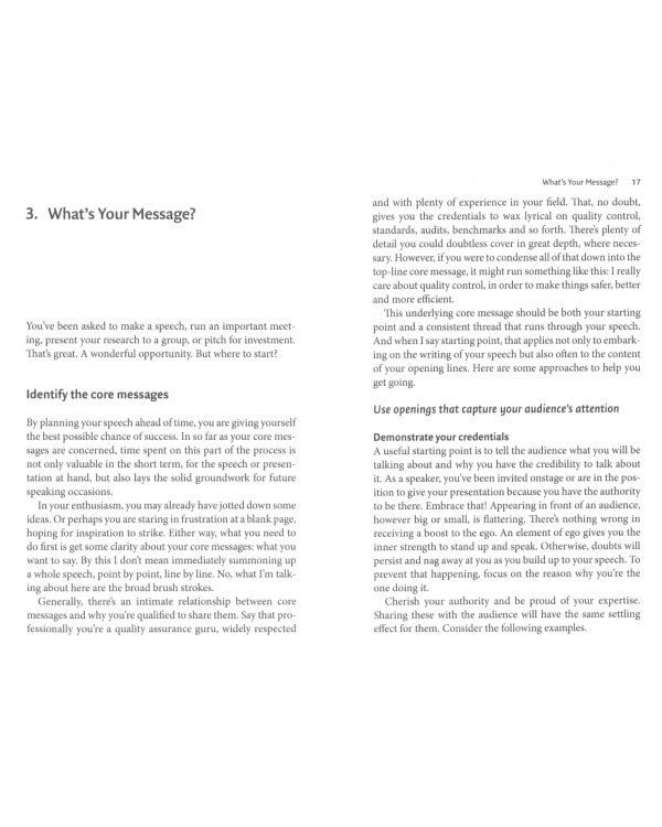 Speaking with Confidence