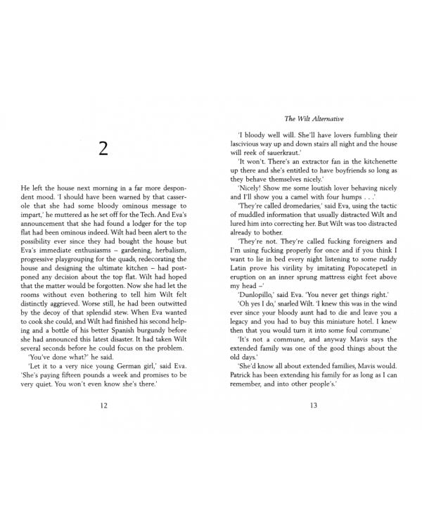 The Wilt Alternative