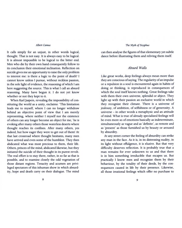 The Myth of Sisyphus