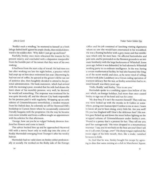 Tinker Tailor Soldier Spy