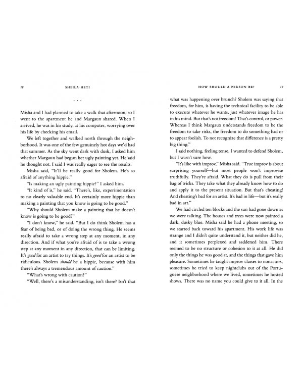 How Should a Person Be?