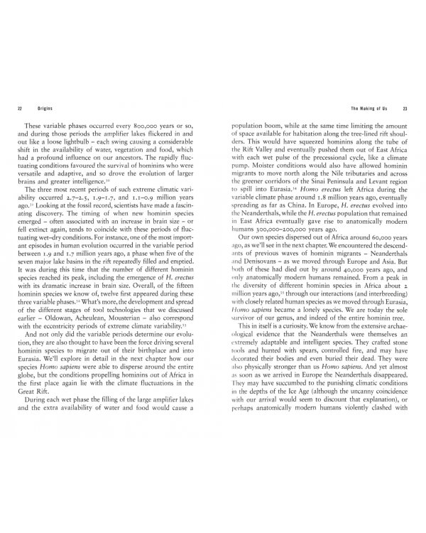 Origins. How the Earth Shaped Human History