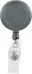 Держатель для бейджа, серый