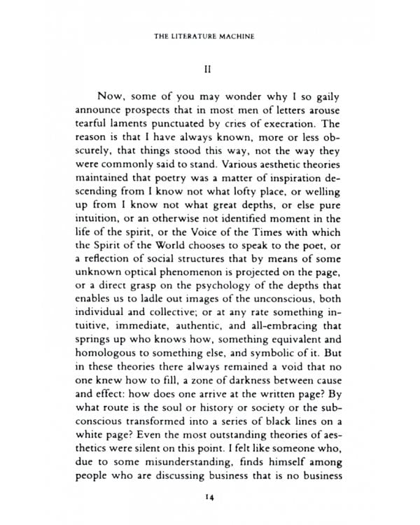 The Literature Machine