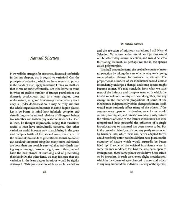 On Natural Selection