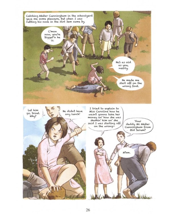 To Kill a Mockingbird. A graphic novel