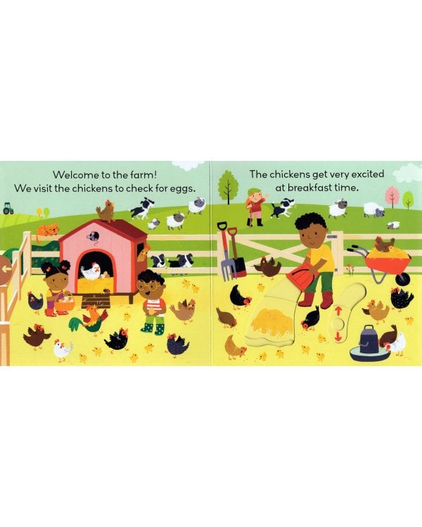 Little World. On the Farm. A push-and-pull adventure