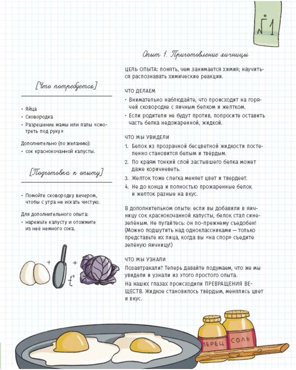 Химия, или Мумия, яичница и колбаса в мире атомов и молекул