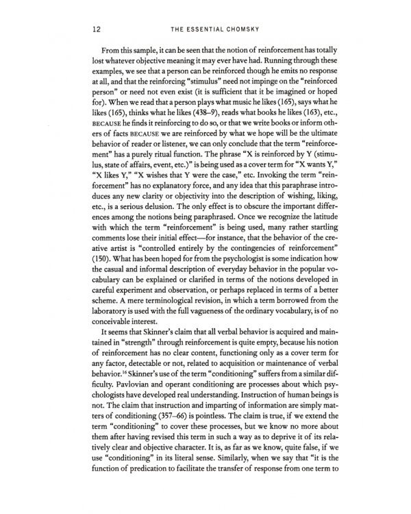 The Essential Chomsky