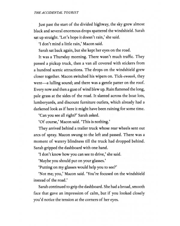 The Accidental Tourist