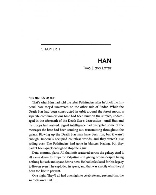 Star Wars. The Princess and the Scoundrel