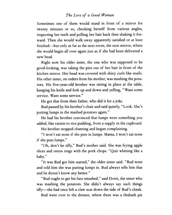 The Love of a Good Woman